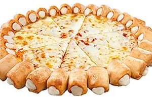 stuffed crust pizzas